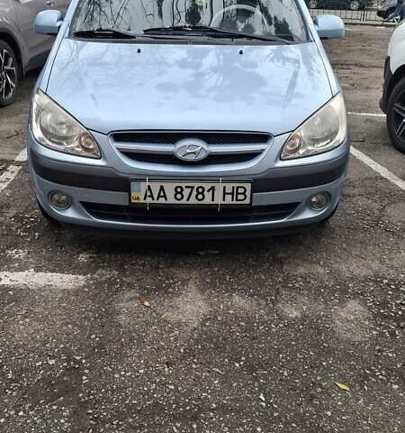 Синий Хендай Гетц, объемом двигателя 1.4 л и пробегом 109 тыс. км за 5500 $, фото 1 на Automoto.ua