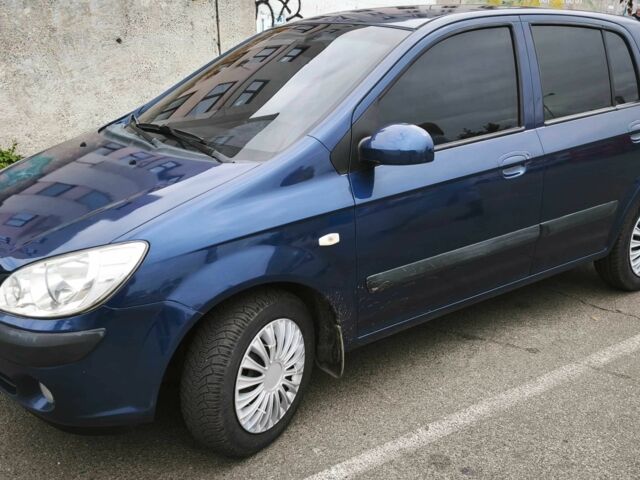 Синий Хендай Гетц, объемом двигателя 1.6 л и пробегом 208 тыс. км за 4499 $, фото 1 на Automoto.ua