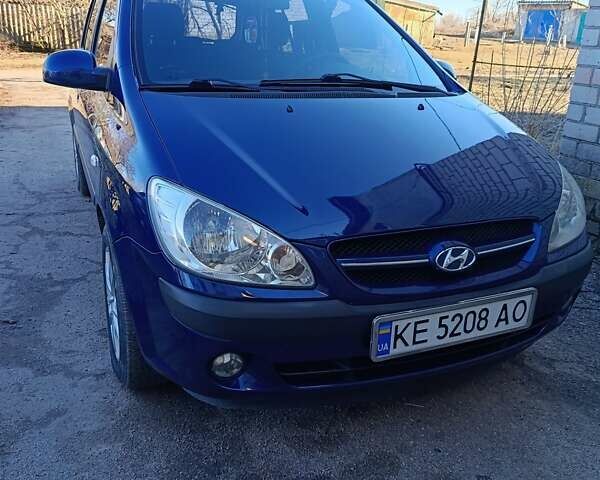 Синий Хендай Гетц, объемом двигателя 1.4 л и пробегом 131 тыс. км за 6300 $, фото 1 на Automoto.ua