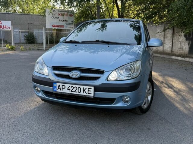 Синий Хендай Гетц, объемом двигателя 1.4 л и пробегом 180 тыс. км за 5200 $, фото 1 на Automoto.ua