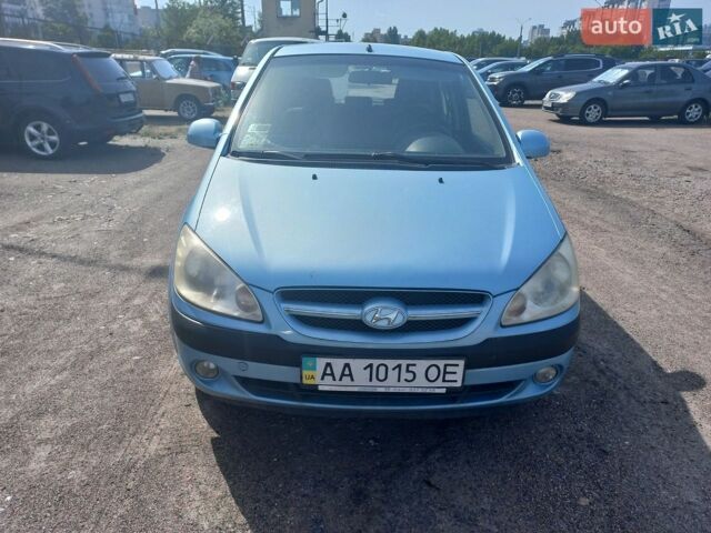 Синий Хендай Гетц, объемом двигателя 1.4 л и пробегом 155 тыс. км за 3300 $, фото 1 на Automoto.ua