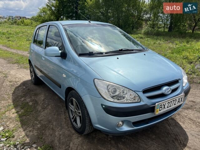 Синій Хендай Гетц, об'ємом двигуна 0 л та пробігом 75 тис. км за 6000 $, фото 1 на Automoto.ua