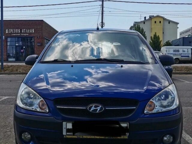 Синій Хендай Гетц, об'ємом двигуна 1.4 л та пробігом 112 тис. км за 5500 $, фото 1 на Automoto.ua