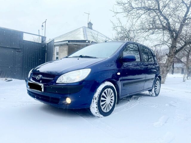Синій Хендай Гетц, об'ємом двигуна 1.4 л та пробігом 112 тис. км за 5500 $, фото 1 на Automoto.ua