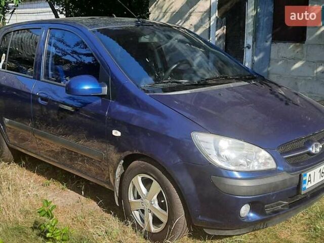 Синій Хендай Гетц, об'ємом двигуна 1.4 л та пробігом 170 тис. км за 6500 $, фото 1 на Automoto.ua