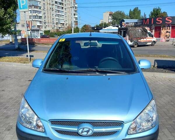 Синій Хендай Гетц, об'ємом двигуна 1.4 л та пробігом 148 тис. км за 5900 $, фото 1 на Automoto.ua