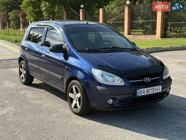 Синий Хендай Гетц, объемом двигателя 1.4 л и пробегом 142 тыс. км за 5600 $, фото 1 на Automoto.ua