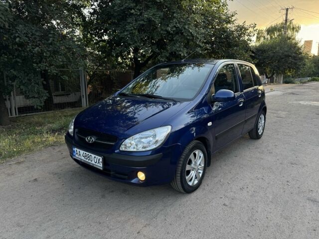 Синий Хендай Гетц, объемом двигателя 1.6 л и пробегом 170 тыс. км за 4600 $, фото 1 на Automoto.ua