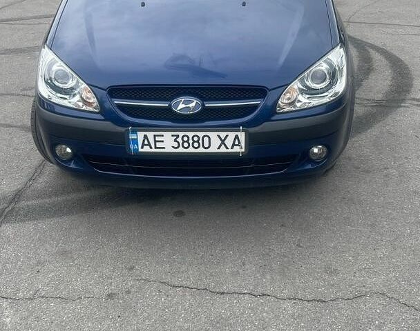 Синий Хендай Гетц, объемом двигателя 1.4 л и пробегом 145 тыс. км за 5000 $, фото 1 на Automoto.ua