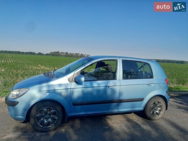 Синій Хендай Гетц, об'ємом двигуна 1.4 л та пробігом 196 тис. км за 4500 $, фото 1 на Automoto.ua