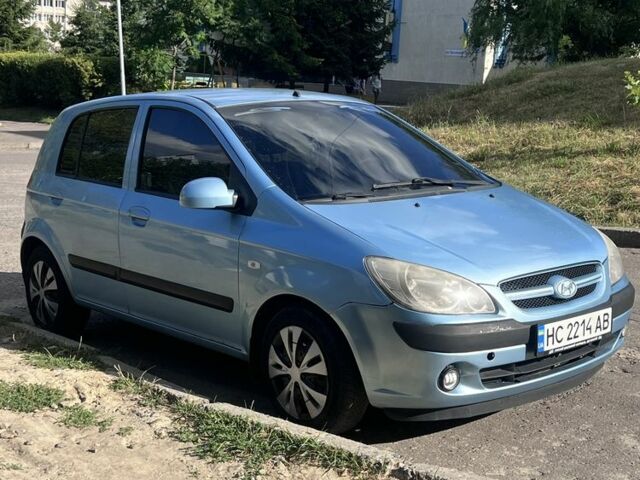 Синий Хендай Гетц, объемом двигателя 1.4 л и пробегом 310 тыс. км за 2801 $, фото 1 на Automoto.ua