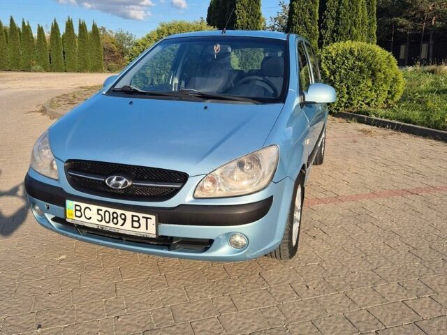 Синий Хендай Гетц, объемом двигателя 1.4 л и пробегом 160 тыс. км за 3900 $, фото 1 на Automoto.ua