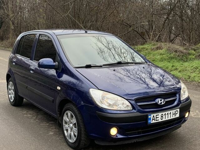 Синий Хендай Гетц, объемом двигателя 1.4 л и пробегом 188 тыс. км за 5350 $, фото 1 на Automoto.ua
