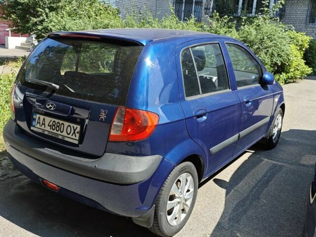 Синий Хендай Гетц, объемом двигателя 1.6 л и пробегом 204 тыс. км за 4022 $, фото 1 на Automoto.ua