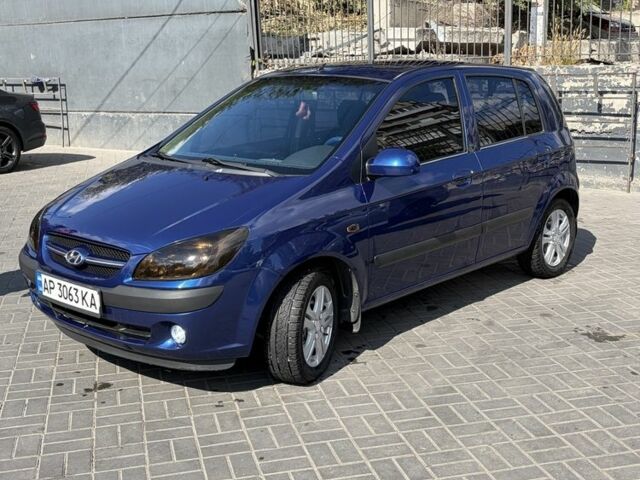 Синій Хендай Гетц, об'ємом двигуна 1.6 л та пробігом 170 тис. км за 4708 $, фото 1 на Automoto.ua