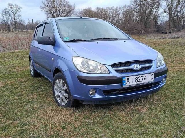 Синій Хендай Гетц, об'ємом двигуна 1.4 л та пробігом 257 тис. км за 4100 $, фото 1 на Automoto.ua