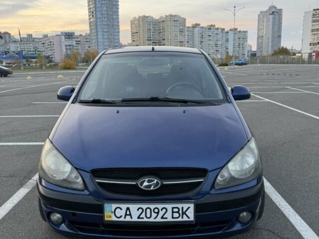 Синій Хендай Гетц, об'ємом двигуна 1.6 л та пробігом 270 тис. км за 3500 $, фото 1 на Automoto.ua