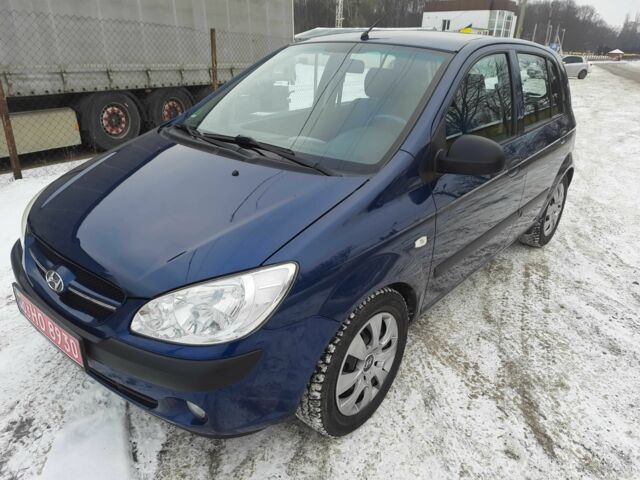 Синій Хендай Гетц, об'ємом двигуна 1 л та пробігом 176 тис. км за 4450 $, фото 1 на Automoto.ua