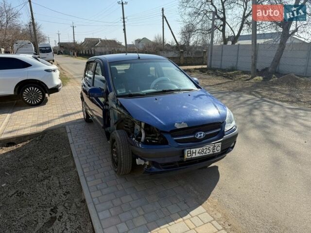 Синий Хендай Гетц, объемом двигателя 1.4 л и пробегом 101 тыс. км за 3250 $, фото 1 на Automoto.ua