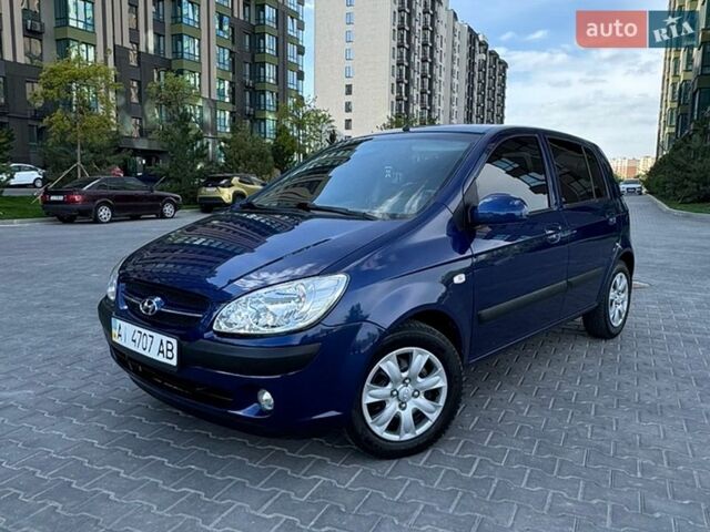 Синий Хендай Гетц, объемом двигателя 1.6 л и пробегом 109 тыс. км за 5700 $, фото 1 на Automoto.ua