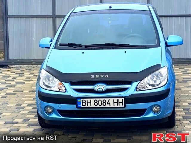 Синий Хендай Гетц, объемом двигателя 1.4 л и пробегом 196 тыс. км за 4999 $, фото 1 на Automoto.ua