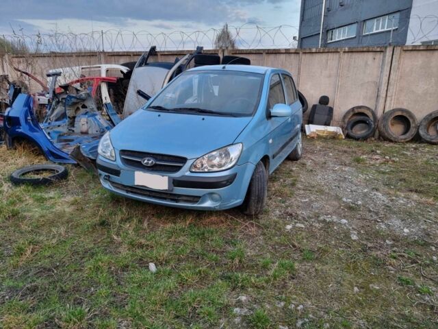 Синий Хендай Гетц, объемом двигателя 1.4 л и пробегом 78 тыс. км за 1400 $, фото 1 на Automoto.ua