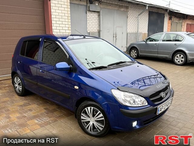 Синий Хендай Гетц, объемом двигателя 1.4 л и пробегом 17800 тыс. км за 6300 $, фото 1 на Automoto.ua