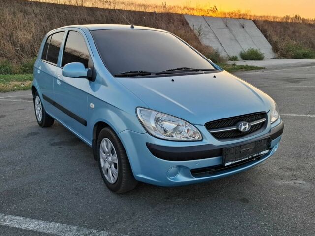 Синий Хендай Гетц, объемом двигателя 1.4 л и пробегом 122 тыс. км за 6900 $, фото 1 на Automoto.ua