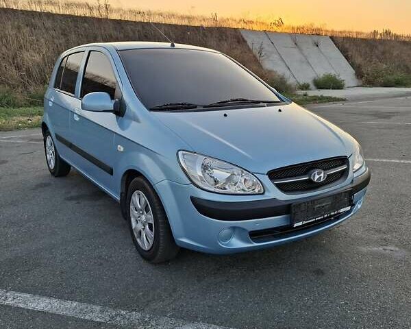 Синий Хендай Гетц, объемом двигателя 1.4 л и пробегом 122 тыс. км за 6900 $, фото 1 на Automoto.ua