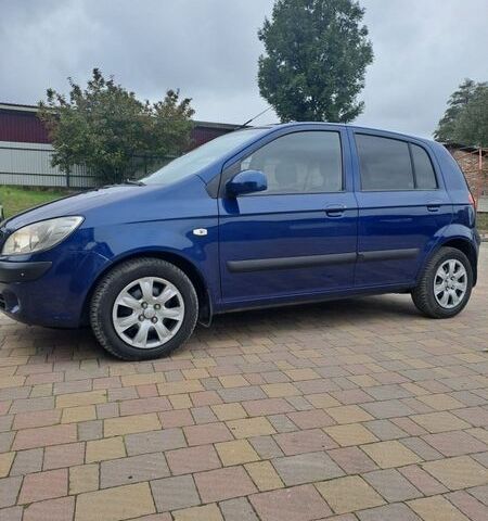 Синий Хендай Гетц, объемом двигателя 1.4 л и пробегом 166 тыс. км за 5200 $, фото 1 на Automoto.ua