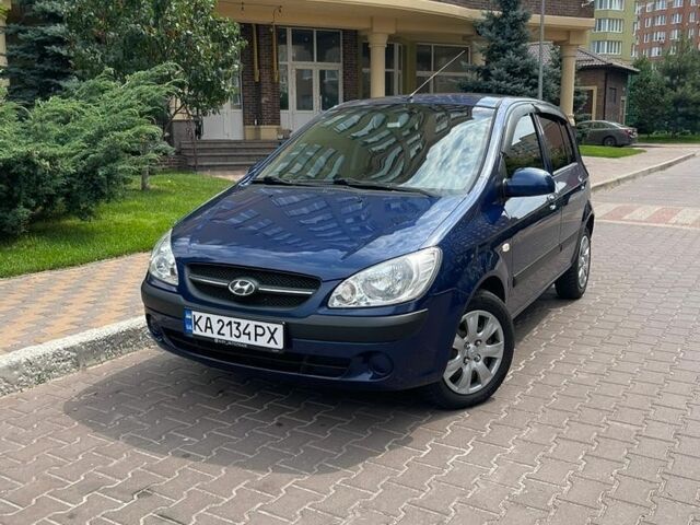 Синий Хендай Гетц, объемом двигателя 1.4 л и пробегом 159 тыс. км за 6200 $, фото 1 на Automoto.ua