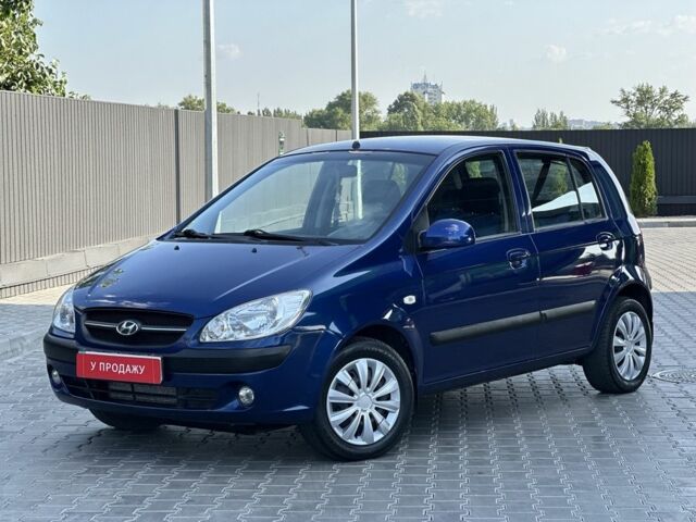 Синий Хендай Гетц, объемом двигателя 1.6 л и пробегом 97 тыс. км за 6300 $, фото 1 на Automoto.ua
