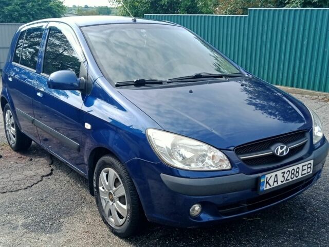 Синій Хендай Гетц, об'ємом двигуна 1.6 л та пробігом 128 тис. км за 6300 $, фото 1 на Automoto.ua