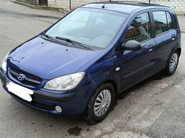 Синій Хендай Гетц, об'ємом двигуна 1.1 л та пробігом 293 тис. км за 3700 $, фото 1 на Automoto.ua
