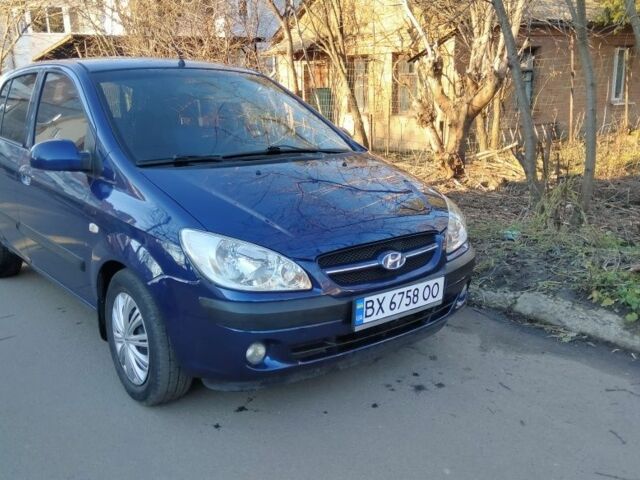 Синій Хендай Гетц, об'ємом двигуна 1.4 л та пробігом 156 тис. км за 5399 $, фото 1 на Automoto.ua