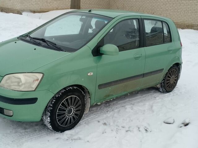 Зелений Хендай Гетц, об'ємом двигуна 1.3 л та пробігом 216 тис. км за 3500 $, фото 1 на Automoto.ua
