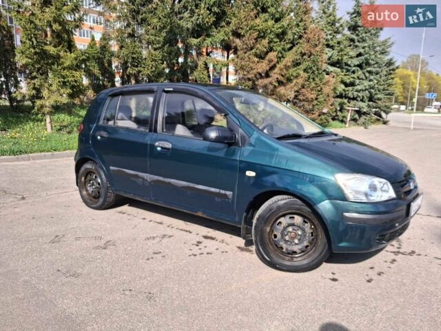 Зеленый Хендай Гетц, объемом двигателя 1.34 л и пробегом 180 тыс. км за 2555 $, фото 1 на Automoto.ua