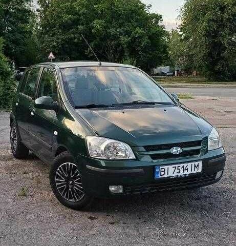 Зелений Хендай Гетц, об'ємом двигуна 1.3 л та пробігом 200 тис. км за 3300 $, фото 1 на Automoto.ua