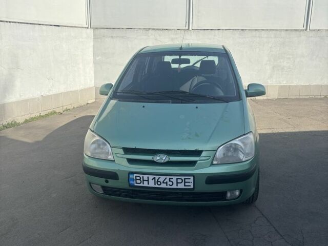 Зеленый Хендай Гетц, объемом двигателя 1.3 л и пробегом 190 тыс. км за 2850 $, фото 1 на Automoto.ua