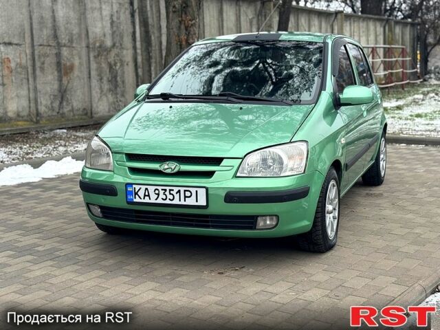 Зелений Хендай Гетц, об'ємом двигуна 1.3 л та пробігом 240 тис. км за 3950 $, фото 1 на Automoto.ua