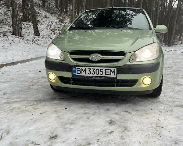 Зелений Хендай Гетц, об'ємом двигуна 1.4 л та пробігом 150 тис. км за 5099 $, фото 1 на Automoto.ua