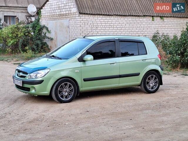 Зелений Хендай Гетц, об'ємом двигуна 1.4 л та пробігом 137 тис. км за 4850 $, фото 1 на Automoto.ua