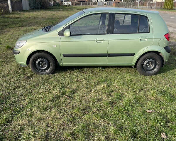 Зелений Хендай Гетц, об'ємом двигуна 1.34 л та пробігом 66 тис. км за 6000 $, фото 1 на Automoto.ua