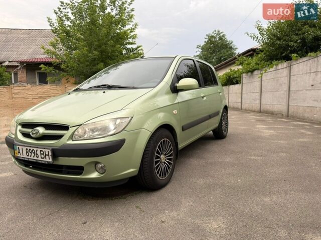 Зелений Хендай Гетц, об'ємом двигуна 1.6 л та пробігом 129 тис. км за 5900 $, фото 1 на Automoto.ua