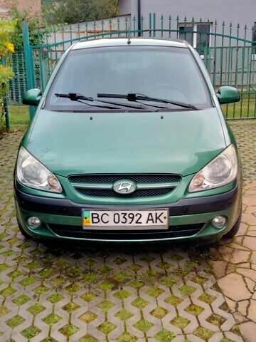 Зеленый Хендай Гетц, объемом двигателя 1.4 л и пробегом 139 тыс. км за 4800 $, фото 1 на Automoto.ua