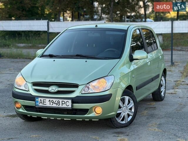 Зеленый Хендай Гетц, объемом двигателя 1.4 л и пробегом 215 тыс. км за 5500 $, фото 1 на Automoto.ua