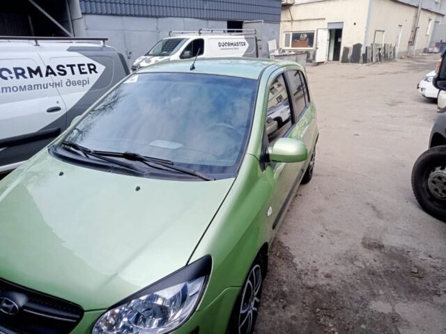 Зеленый Хендай Гетц, объемом двигателя 1.4 л и пробегом 262 тыс. км за 4500 $, фото 1 на Automoto.ua