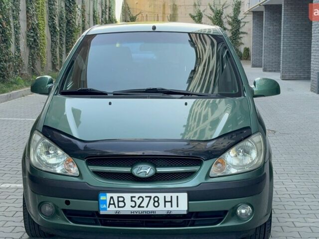Зелений Хендай Гетц, об'ємом двигуна 1.4 л та пробігом 165 тис. км за 4800 $, фото 1 на Automoto.ua