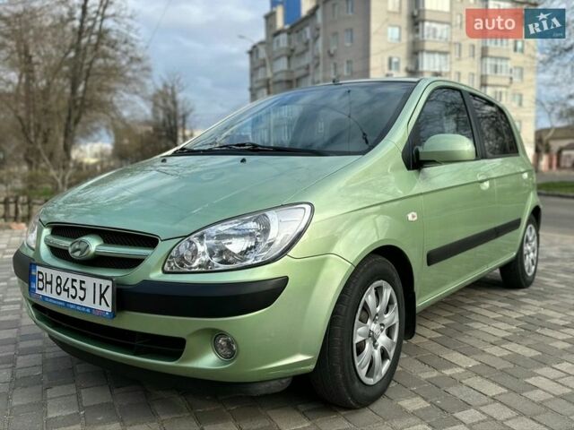 Зеленый Хендай Гетц, объемом двигателя 1.4 л и пробегом 97 тыс. км за 5800 $, фото 1 на Automoto.ua