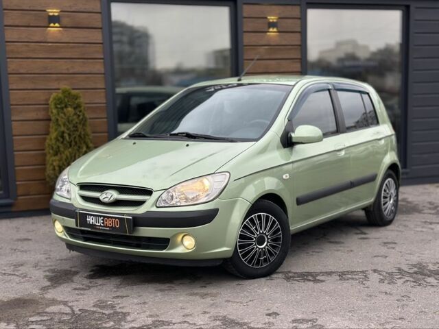 Зеленый Хендай Гетц, объемом двигателя 1.4 л и пробегом 132 тыс. км за 4600 $, фото 1 на Automoto.ua